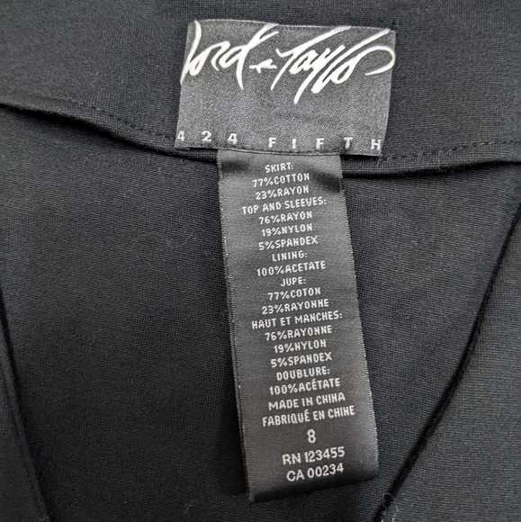 Lord and Taylor Fit and Flare Dress - Picture 7 of 8